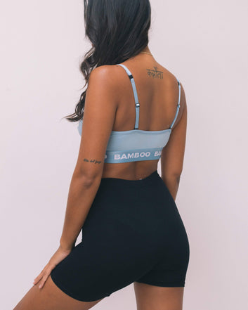 Convertible Triangle Bralette Unicolor