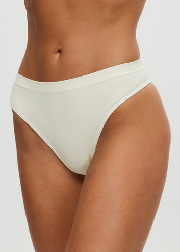 Seamless Rib Thong